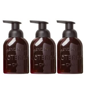 doTERRA Amber-coloured foam hand wash dispenser - 3 pcs